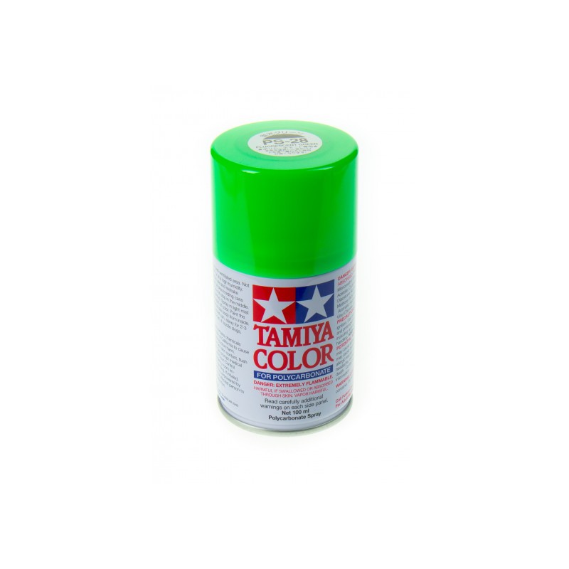 Peinture bombe Lexan vert métallisé PS17 Tamiya - 86017