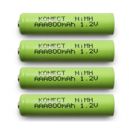 Pack de 4 batteries NiMh...